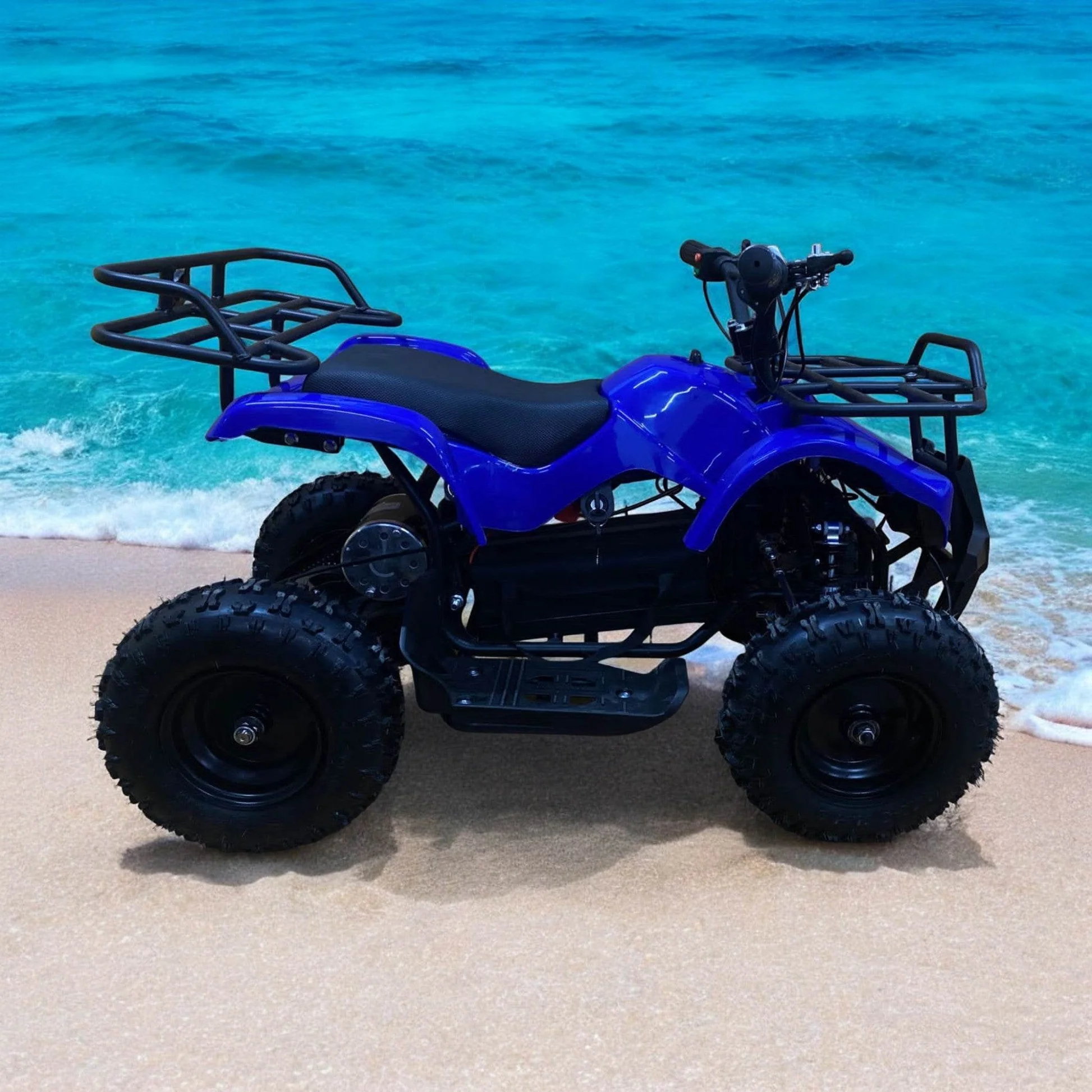 Electric ATV detail shot
