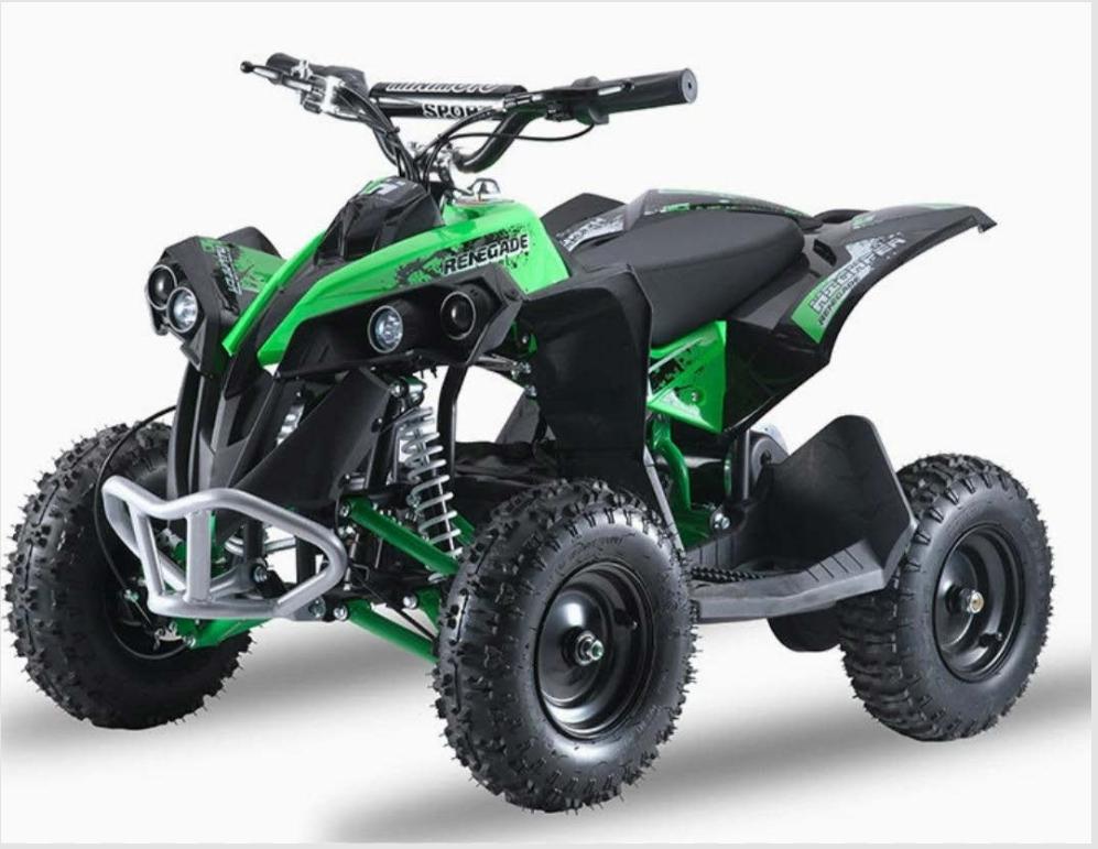 Kids ATV beach